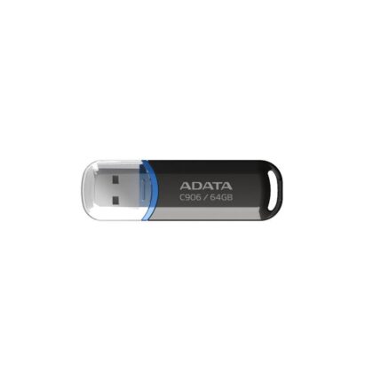 MEMORY DRIVE FLASH USB2 64GB/BLACK AC906-64G-RBK A-DATA  AC906-64G-RBK 4710273773353