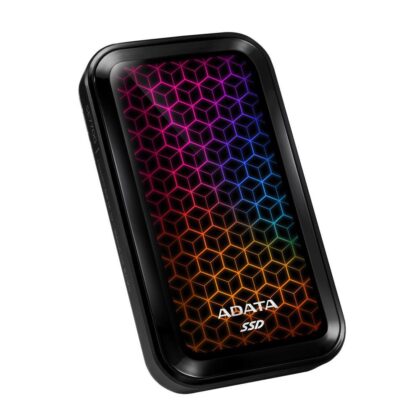 External SSD ADATA SE770G 1TB USB 3.2 Write speed 800 MBytes/sec Read speed 1000 MBytes/sec ASE770G-1TU32G2-CBK  ASE770G-1TU32G2-CBK 4710273774763