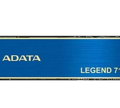 SSD ADATA LEGEND 710 512GB M.2 PCIE NVMe 3D NAND Write speed 1000 MBytes/sec Read speed 2400 MBytes/sec TBW 130 TB MTBF 1500000 hours ALEG-710-512GCS  ALEG-710-512GCS 4711085937834