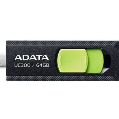 MEMORY DRIVE FLASH USB-C 64GB/ACHO-UC300-64G-RBK/GN ADATA  ACHO-UC300-64G-RBK/GN 4711085939128