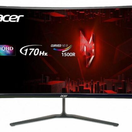 LCD Monitor ACER Gaming Panel VA 2560x1440 16:9 1 ms Speakers Colour Black UM.HE0EE.202  UM.HE0EE.202 4711121509766