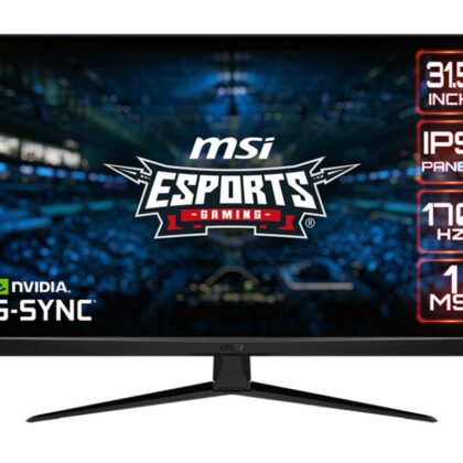 LCD Monitor MSI G321Q 32" Gaming Panel IPS 2560x1440 16:9 170Hz Matte 1 ms Tilt Colour Black G321Q  G321Q 4711377000208