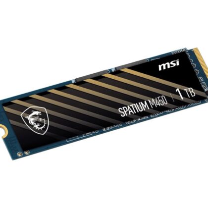 SSD MSI SPATIUM M450 1TB M.2 PCIe Gen4 NVMe 3D NAND Write speed 3000 MBytes/sec Read speed 3600 MBytes/sec 2.15mm TBW 600 TB MTBF 1500000 hours S78-440L980-P83  S78-440L980-P83 4711377022484