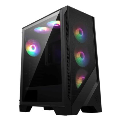 Case MSI MAG FORGE 120A AIRFLOW MidiTower Not included ATX MicroATX MiniITX Colour Black MAGFORGE120AAIRFLOW  MAGFORGE120AAIRFLOW 4711377121576