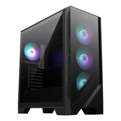 Case MSI MAG FORGE 321R AIRFLOW MidiTower Case product features Transparent panel ATX MicroATX MiniITX Colour Black MAGFORGE321RAIRFLOW  MAGFORGE321RAIRFLOW 4711377193481