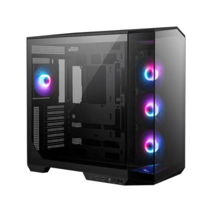 Case MSI MAG PANO 100R PZ MidiTower Case product features Transparent panel ATX MicroATX MiniITX Colour Black MAGPANO100RPZ  MAGPANO100RPZ 4711377231565