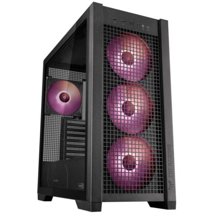 Case ASUS TUF Gaming GT302 ARGB MidiTower Case product features Transparent panel Not included ATX EATX MicroATX MiniITX Colour Black TUFGAMINGGT302ARGBBK  TUFGAMINGGT302ARGBBK 4711387478752