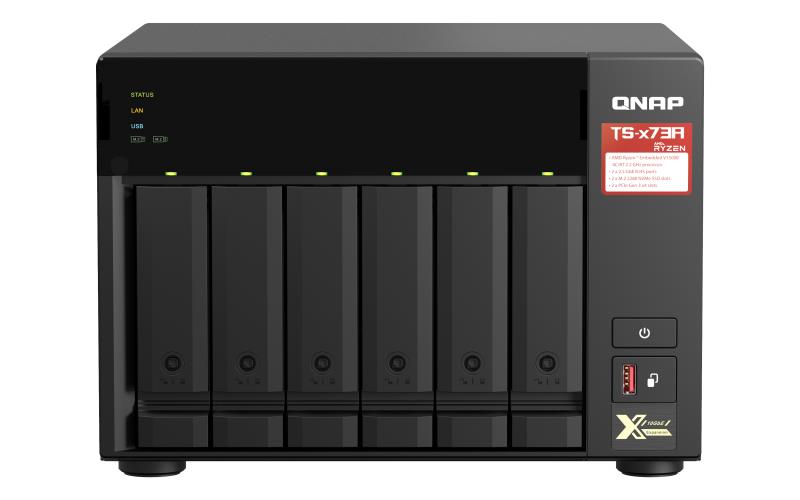 NAS STORAGE TOWER 6BAY 8GB/TS-673A-8G QNAP  TS-673A-8G 4713213518830