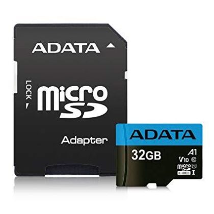 MEMORY MICRO SDHC 32GB W/ADAP./AUSDH32GUICL10A1-RA1 ADATA  AUSDH32GUICL10A1-RA1 4713218461926