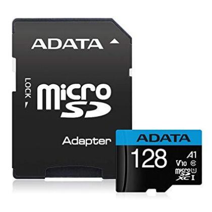 MEMORY MICRO SDXC 128GB W/AD./AUSDX128GUICL10A1-RA1 ADATA  AUSDX128GUICL10A1-RA1 4713218461940