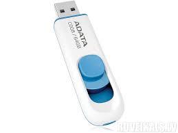 MEMORY DRIVE FLASH USB2 64GB/WH./BLUE AC008-64G-RWE ADATA  AC008-64G-RWE 4713435791462