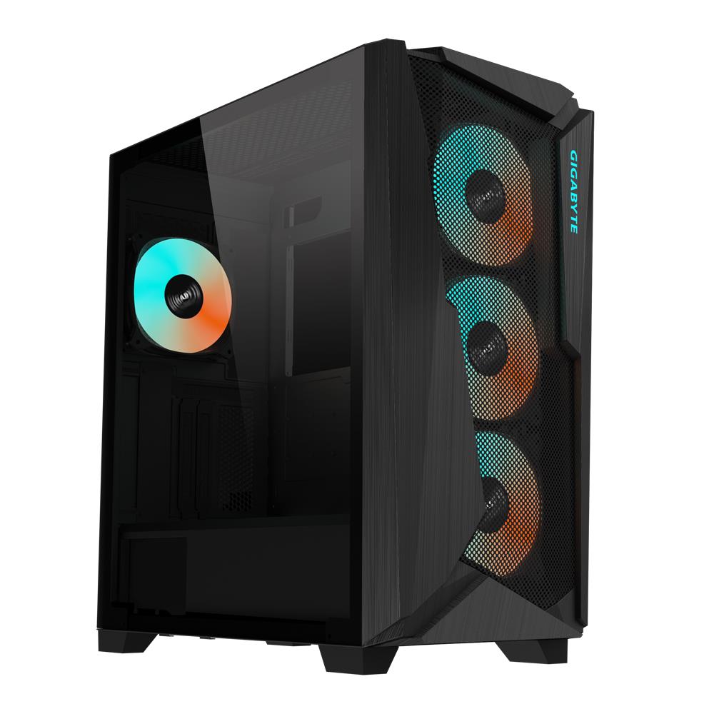 Case GIGABYTE C301G V2 BLACK MidiTower Case product features Transparent panel Not included ATX EATX MicroATX MiniITX Colour Black C301GV2  C301GV2 4719331553463