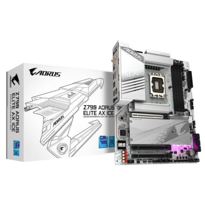 Mainboard GIGABYTE Intel Z790 LGA1700 ATX Memory DDR5 Memory slots 4 1xPCI-Express 3.0 16x 1xPCI-Express 4.0 16x 1xPCI-Express 5.0 16x 4xM.2 1xHDMI 1xDisplayPort 4xUSB 2.0 5xUSB 3.2 1xUSB-C 1xOptical S/PDIF 1xRJ45 2xAudio port Z790AELITEAXICE  Z790AELITEAXICE 4719331858896