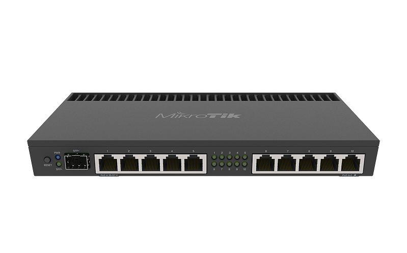 NET ROUTER 1000M 10PORT 1SFP+/RB4011IGS+RM MIKROTIK  RB4011IGS+RM 4752224002730