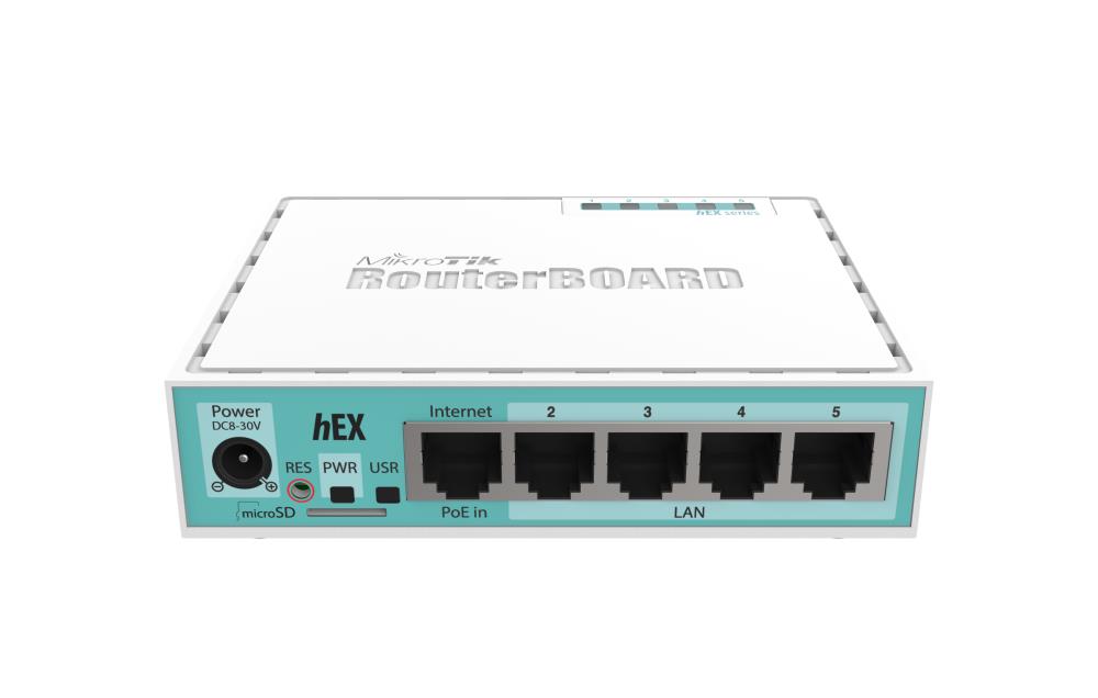 NET ROUTER 10/100/1000M 5PORT/HEX RB750GR3 MIKROTIK  RB750GR3 4752224002761