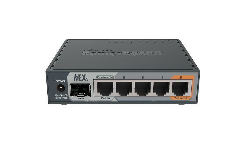 NET ROUTER 10/100/1000M 5PORT/HEX S RB760IGS MIKROTIK  RB760IGS 4752224002785