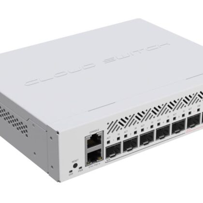 Switch MIKROTIK CRS310-1G-5S-4S+IN Type L3 5 4 2 PoE ports 1 CRS310-1G-5S-4S+IN  CRS310-1G-5S-4S+IN 4752224007827