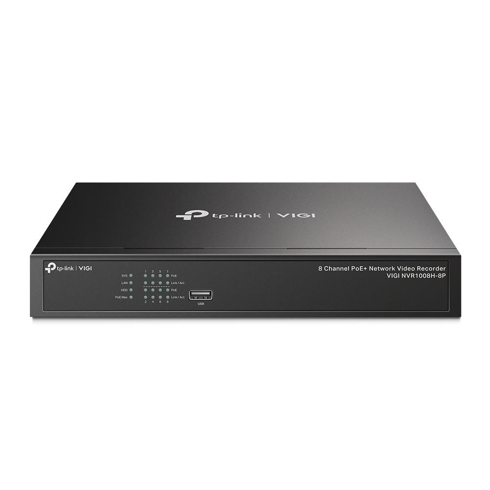 NET VIDEO RECORDER 8CH POE+/VIGI NVR1008H-8P TP-LINK  VIGINVR1008H-8P 4895252503111