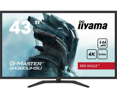 LCD Monitor IIYAMA 43" Gaming/4K Panel VA 3840x2160 16:9 144Hz Matte 0.4 ms Speakers Tilt Colour Black G4380UHSU-B1  G4380UHSU-B1 4948570118526