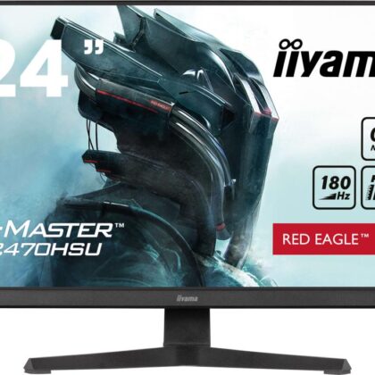 LCD Monitor IIYAMA G2470HSU-B6 24" Panel IPS 1920x1080 16:9 180Hz Matte 0.2 ms Speakers Colour Black G2470HSU-B6  G2470HSU-B6 4948570123940