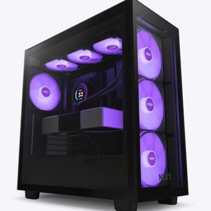 Case NZXT H7 Elite MidiTower Not included ATX MicroATX MiniITX Colour Black CM-H71EB-02  CM-H71EB-02 5056547203515