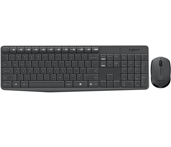 KEYBOARD WRL COMBO MK235 ENG/DESKTOP 920-007931 LOGITECH  920-007931 5099206063976