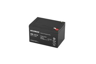 BATTERY 12V 12AH VRLA/AML12-12 ACUMAX EMU  AML12-12 5902367801854