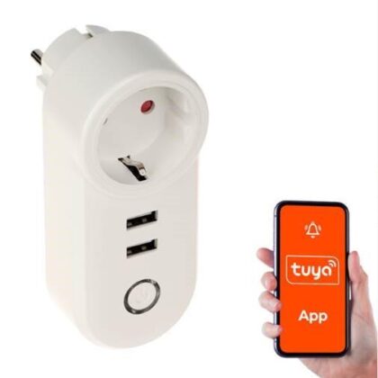 SMART HOME WIFI SMART SOCKET/USB ATLO-P1U2-TUYA GENWAY  ATLO-P1U2-TUYA 5902887068003