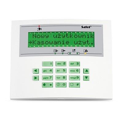 KEYPAD LCD /INTEGRA GREEN/INT-KLCDL-GR SATEL  INT-KLCDL-GR 5905033330801