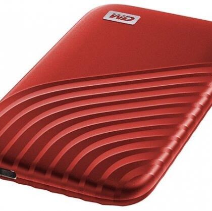 External SSD WESTERN DIGITAL My Passport 2TB USB-C USB 3.2 Write speed 1000 MBytes/sec Read speed 1050 MBytes/sec WDBAGF0020BRD-WESN  WDBAGF0020BRD-WESN 619659184599