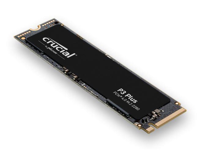 SSD CRUCIAL P3 Plus 2TB M.2 PCIE NVMe 3D NAND Write speed 4200 MBytes/sec Read speed 5000 MBytes/sec TBW 440 TB MTBF 1500000 hours CT2000P3PSSD8  CT2000P3PSSD8 649528918840