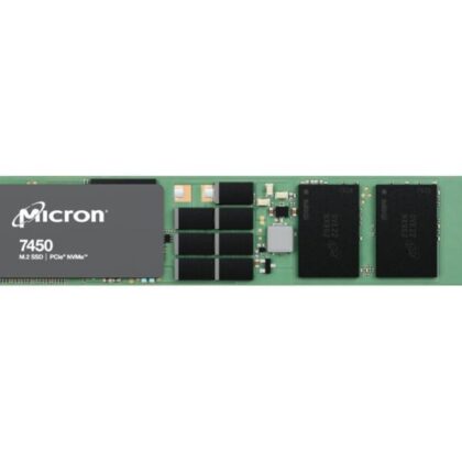 SSD MICRON 7450 PRO 3.84TB M.2 NVMe 3D NAND Write speed 2500 MBytes/sec Read speed 5000 MBytes/sec TBW 7300 TB MTBF 2000000 hours MTFDKBG3T8TFR-1BC1ZABYYR  MTFDKBG3T8TFR-1BC1ZABYYR 649528924834