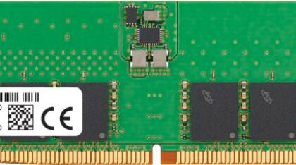 Server Memory Module MICRON DDR5 32GB UDIMM/ECC 4800 MHz CL 40 1.1 V MTC20C2085S1EC48BA1R  MTC20C2085S1EC48BA1R 649528931481