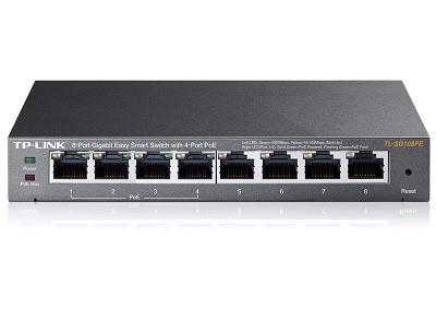 NET SWITCH 8PORT 1000M/POE TL-SG108PE TP-LINK  TL-SG108PE 6935364094744