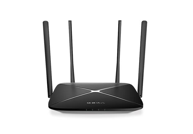 Wireless Router MERCUSYS Wireless Router 1167 Mbps IEEE 802.11ac 1 WAN 3×10/100/1000M Number of antennas 4 AC12G  AC12G 6935364099787