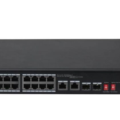 NET SWITCH 24PORT 1000M/PFS3226-24ET-240 DAHUA  DH-PFS3226-24ET-240 6939554951114