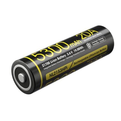 BATTERY RECH. LI-ION 3.6V/NL2153HPI(5300MAH) NITECORE  NL2153HPI(5300MAH) 6952506495917