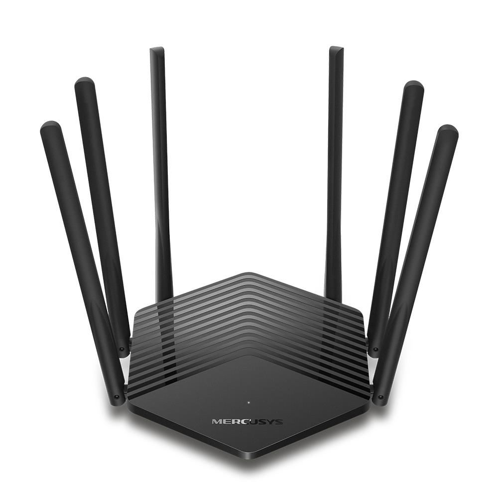 Wireless Router MERCUSYS 1900 Mbps 1 WAN 2×10/100/1000M Number of antennas 6 MR50G  MR50G 6957939000493