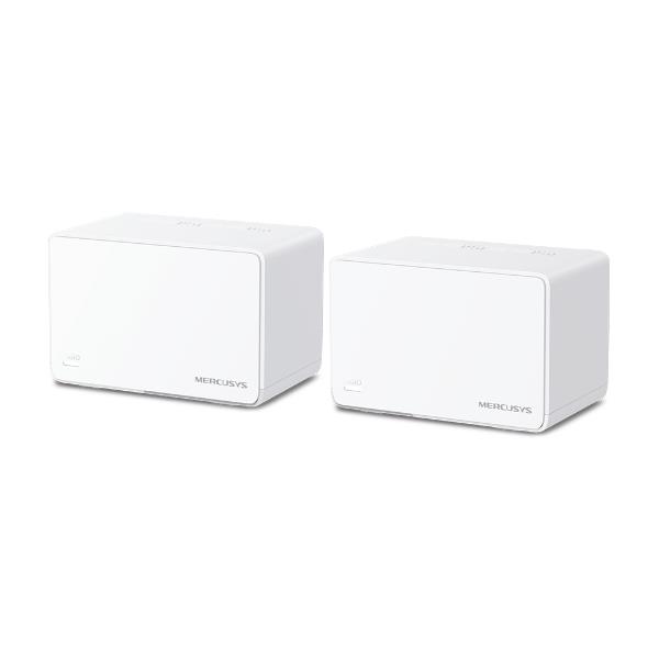 Wireless Router MERCUSYS Wireless Router 2-pack 3000 Mbps Mesh 3×10/100/1000M HALOH80X(2-PACK)  HALOH80X(2-PACK) 6957939000691