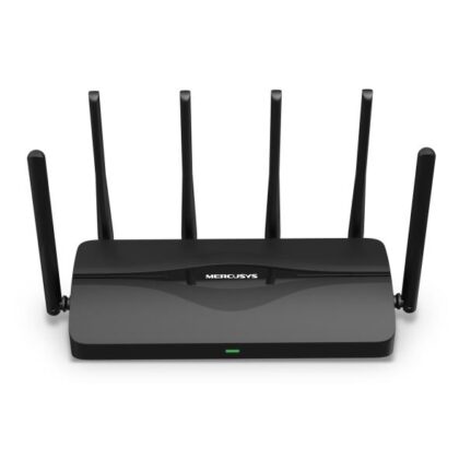 Wireless Router MERCUSYS Router IEEE 802.11a/b/g IEEE 802.11n IEEE 802.11ac IEEE 802.11ax 3x2.5GbE LAN  WAN ports 1 Number of antennas 6 MR47BE  MR47BE 6957939001391