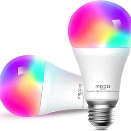 Smart Light Bulb MEROSS Power consumption 9 Watts 200-240V Beam angle 180 degrees MSL120DAHK-EU  MSL120DAHK-EU 6973696563668