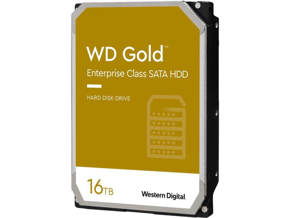 HDD WESTERN DIGITAL Gold 16TB SATA 3.0 512 MB 7200 rpm 3,5″ WD161KRYZ  WD161KRYZ 718037872957