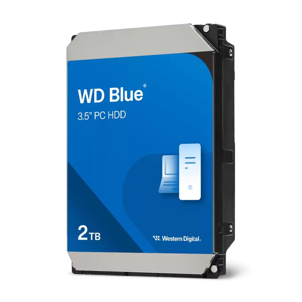 HDD WESTERN DIGITAL Blue 2TB SATA 3.0 64 MB 5400 rpm 3,5″ WD20EARZ  WD20EARZ 718037900667