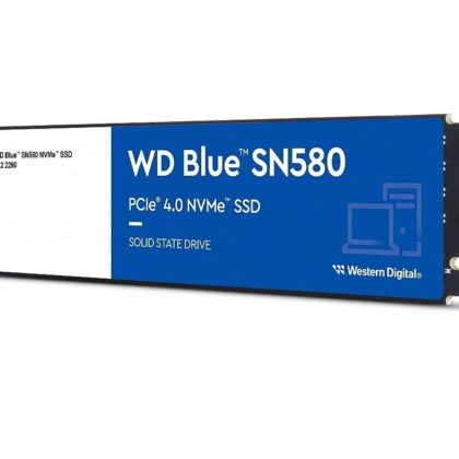 SSD WESTERN DIGITAL Blue SN580 2TB M.2 PCIe Gen4 NVMe TLC Write speed 4150 MBytes/sec Read speed 4150 MBytes/sec 2.38mm TBW 900 TB MTBF 1500000 hours WDS200T3B0E  WDS200T3B0E 718037902449