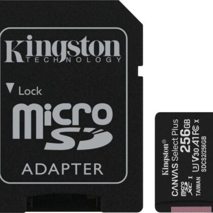 MEMORY MICRO SDXC 256GB UHS-I/W/ADAPTER SDCS2/256GB KINGSTON  SDCS2/256GB 740617298710