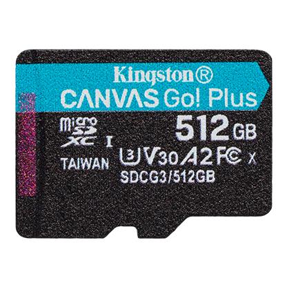 MEMORY MICRO SDXC 512GB UHS-I/SDCG3/512GBSP KINGSTON  SDCG3/512GBSP 740617301380