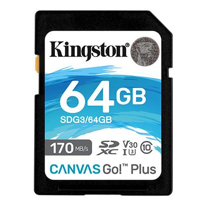 MEMORY SDXC 64GB UHS-I/SDG3/64GB KINGSTON  SDG3/64GB 740617301397