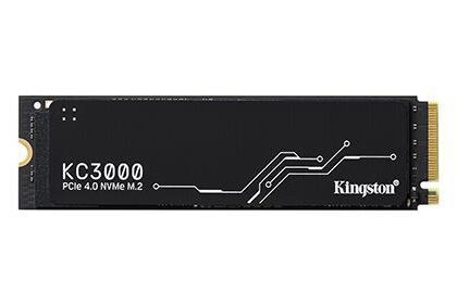 SSD KINGSTON KC3000 2TB M.2 NVMe 3D TLC Write speed 7000 MBytes/sec Read speed 7000 MBytes/sec MTBF 1800000 hours SKC3000D/2048G  SKC3000D/2048G 740617324242