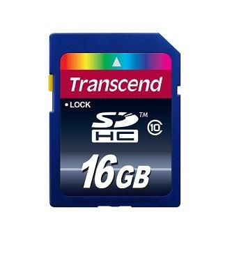 MEMORY SDHC 16GB/CLASS10 TS16GSDHC10 TRANSCEND  TS16GSDHC10 760557817246