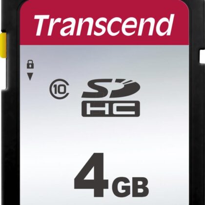 MEMORY SDHC 4GB C10/TS4GSDC300S TRANSCEND  TS4GSDC300S 760557842767